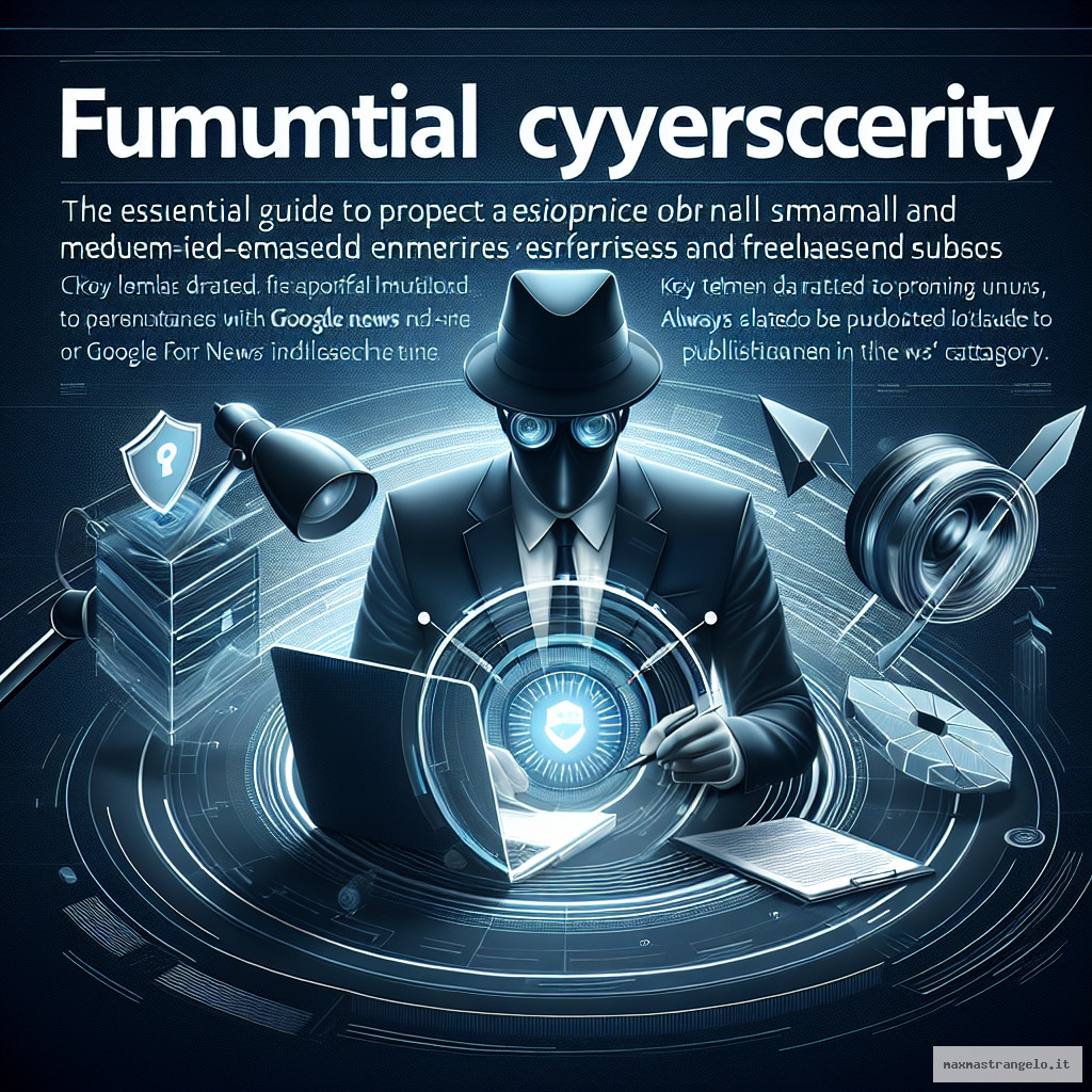 Basic Cybersecurity: The indispensable guide to protecting SMEs and freelancers in 2025