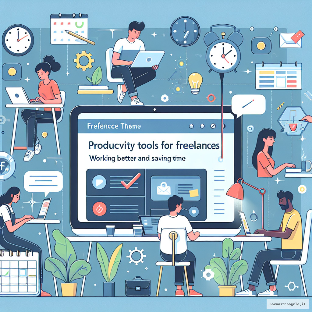 Strumenti di produttività per freelance: come lavorare meglio e risparmiare tempo