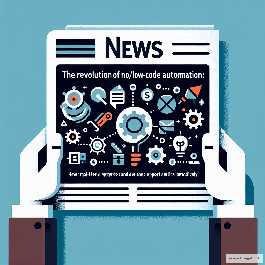 La Rivoluzione delle Automazioni No/Low-Code: Come PMI e Freelance Italiani Possono Sbloccare Nuove Opportunità Subito
