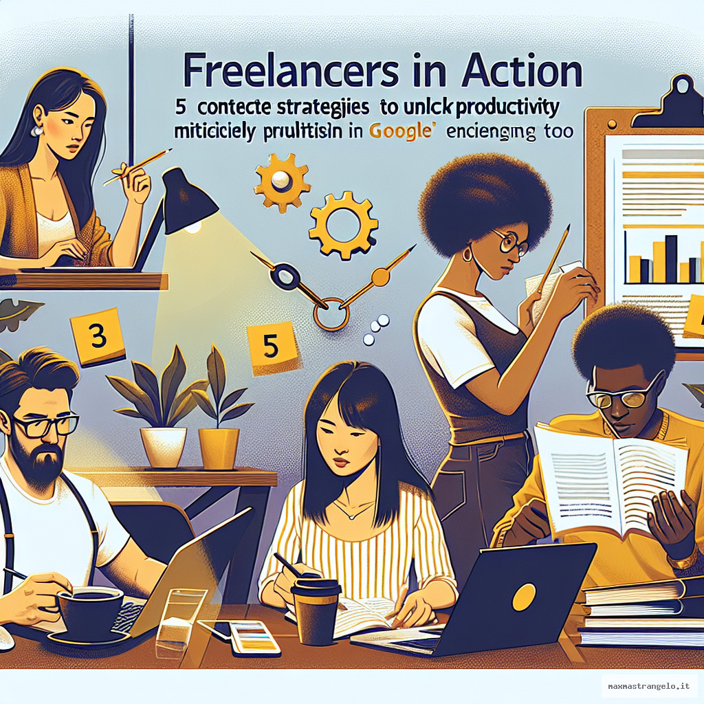 Autónomos en acción: 5 estrategias concretas para desbloquear la productividad ahora